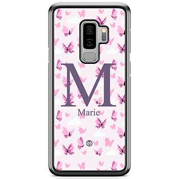 Samsung Galaxy S9+ Case Custom - AWAKEN - Butterfly Pink