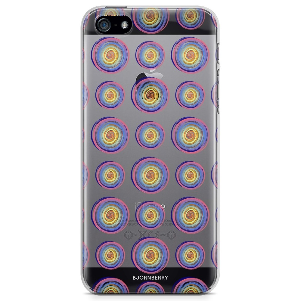 iPhone 5/5S/SE (2016) TPU Case - Polka Dots