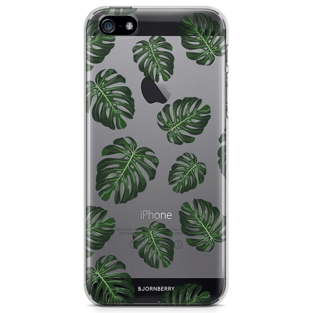 iPhone 5/5S/SE (2016) TPU Case - Monstera
