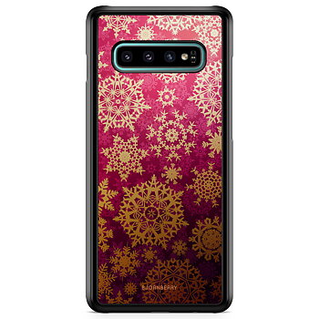 Samsung Galaxy S10 Plus Skal - Snöflingor