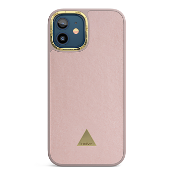 Naive iPhone 12 Smooth Case - Pink