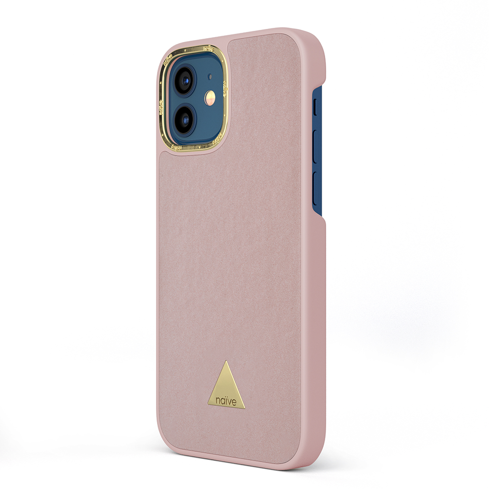 Naive iPhone 12 Smooth Case - Pink - 2