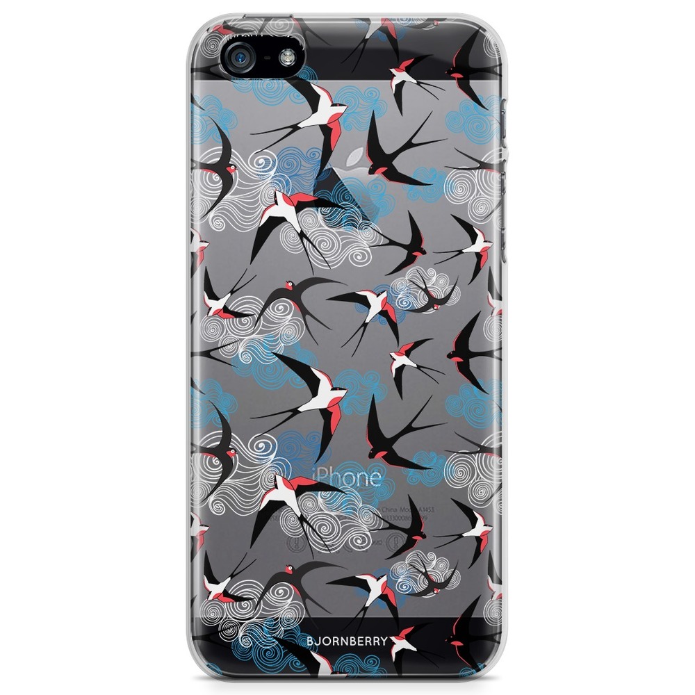 iPhone 5/5S/SE (2016) TPU Case - Swallows