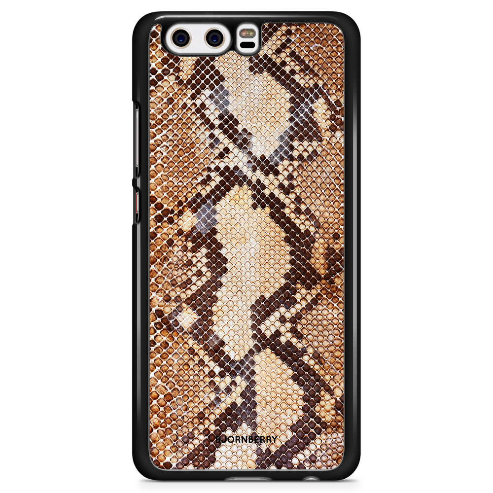 Huawei P10 Case - Snakeskin Brown