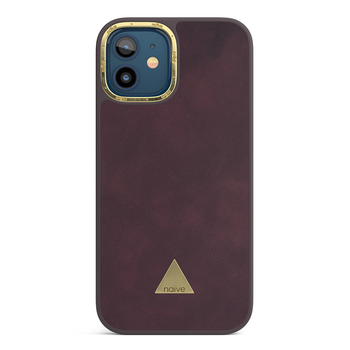 Naive iPhone 12 Smooth Case - Plum