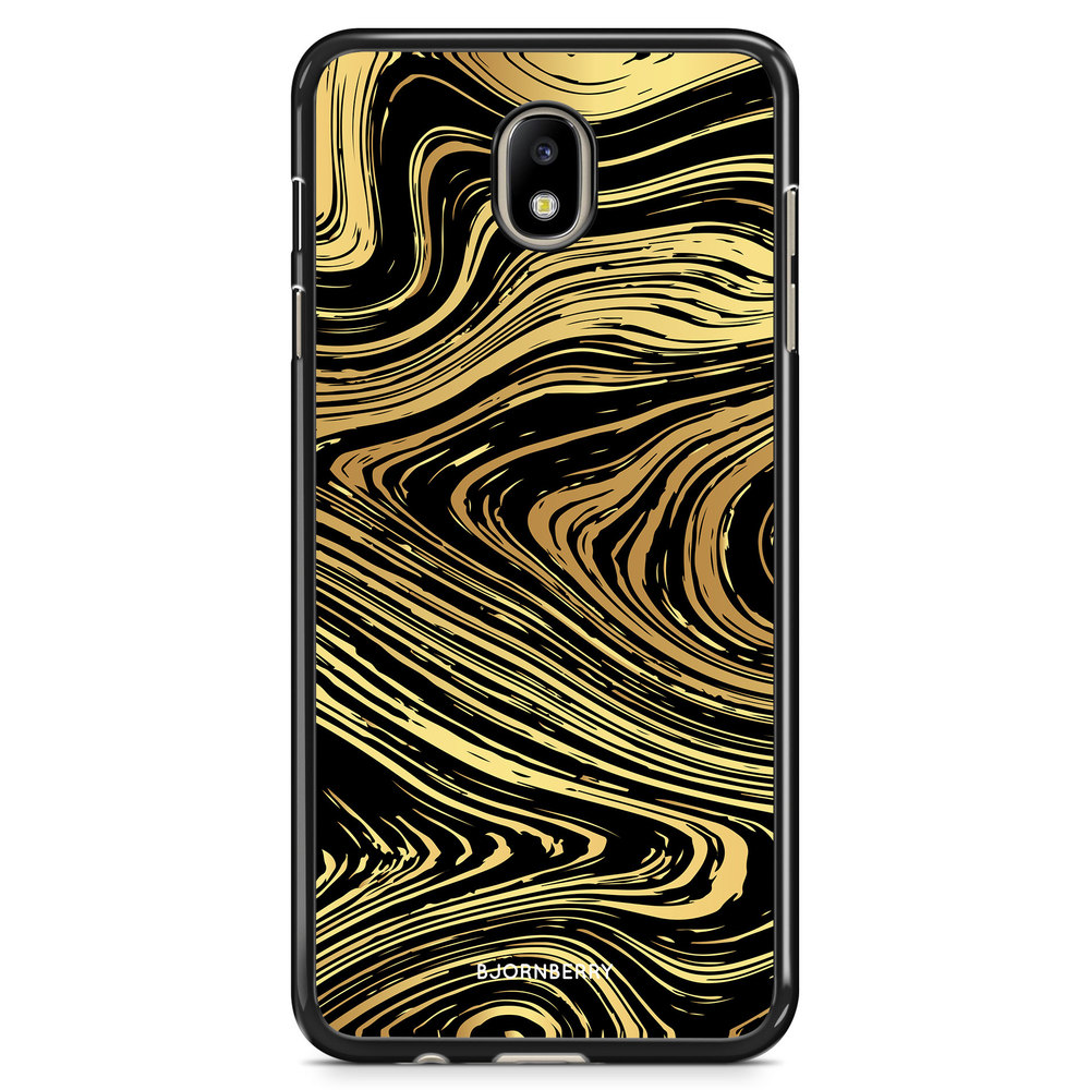Samsung Galaxy J7 (2017) Case - Gold Marble