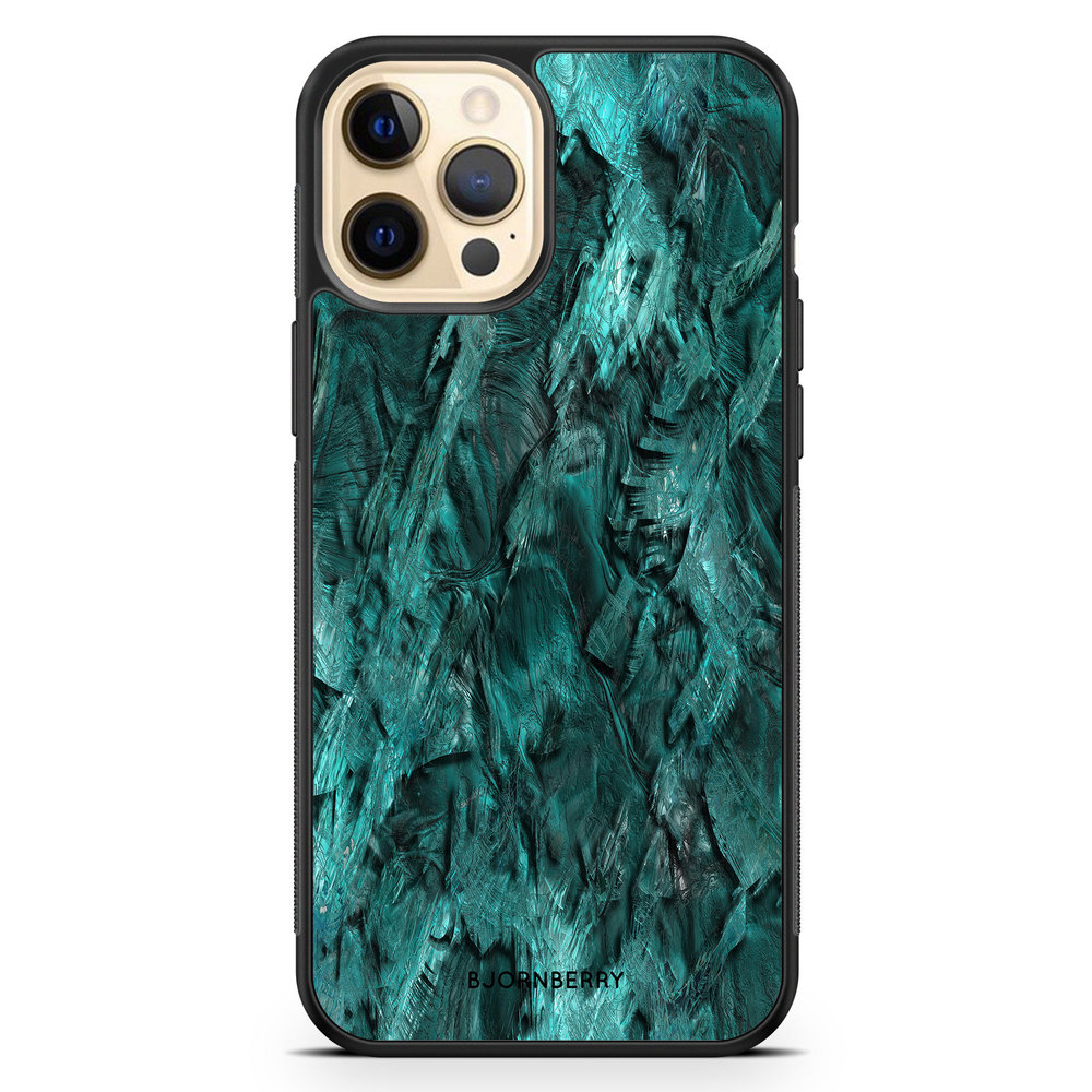 iPhone 12 Pro Max Case - Green Crystal