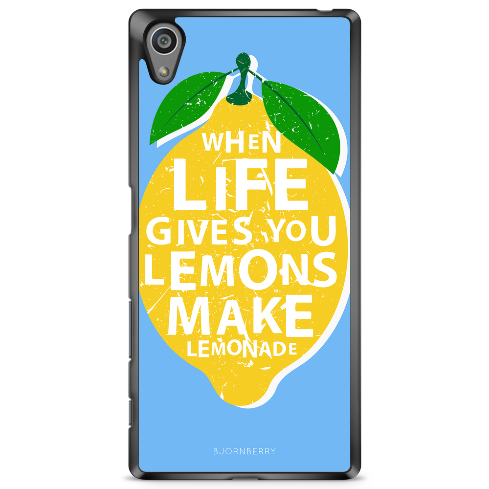 Sony Xperia Z5 Premium Case - Lemon Quote