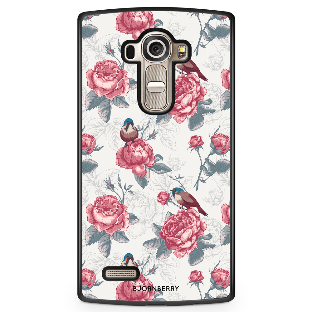 LG G4 Case - Roses and Birds