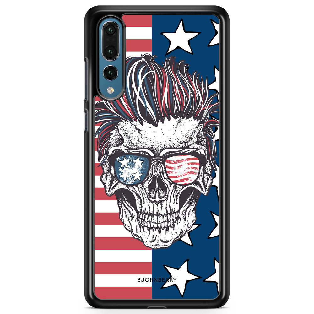 Huawei P20 Pro Case - USA Skull