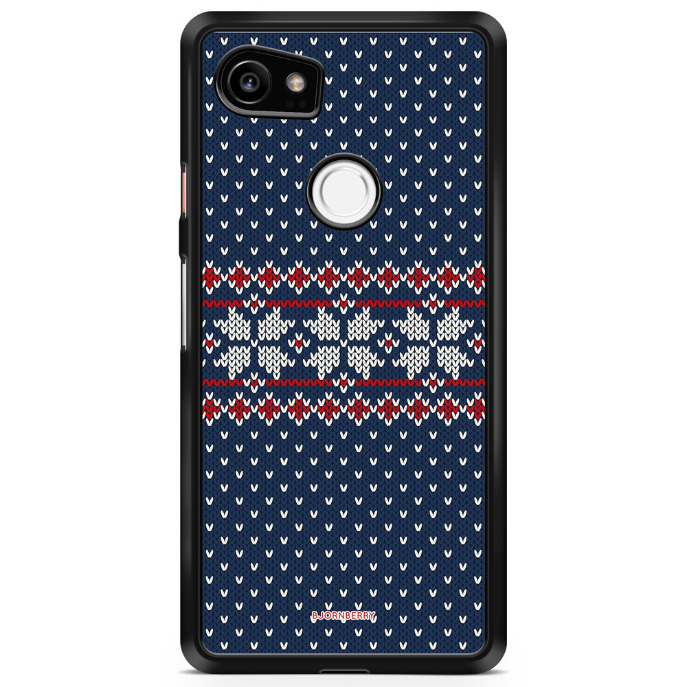 Google Pixel 2 XL Case - Knitted Xmas