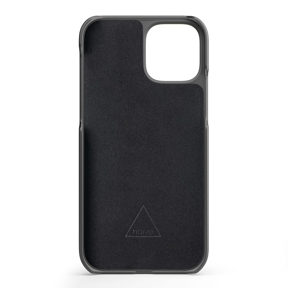 Naive iPhone 12 Smooth Case - Grey/Snake - 6