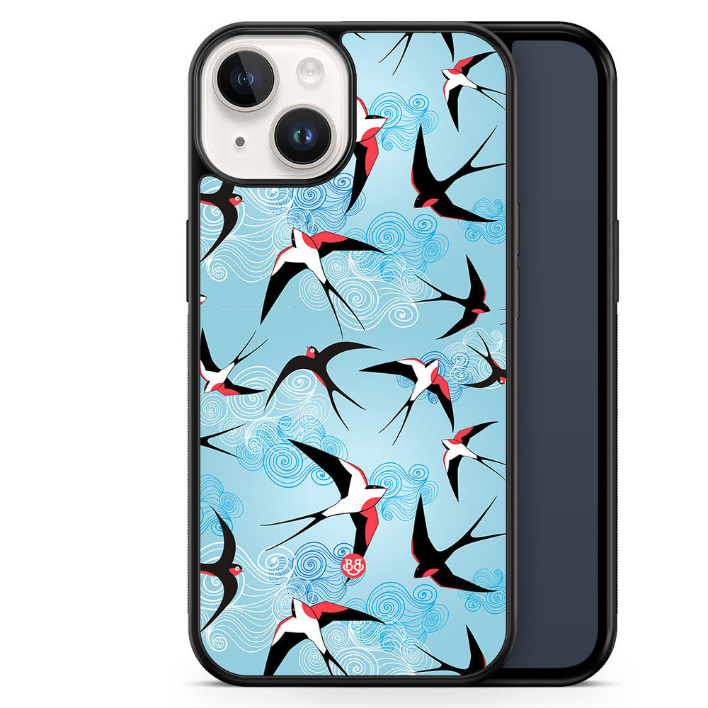 iPhone 14 Case - Swallows