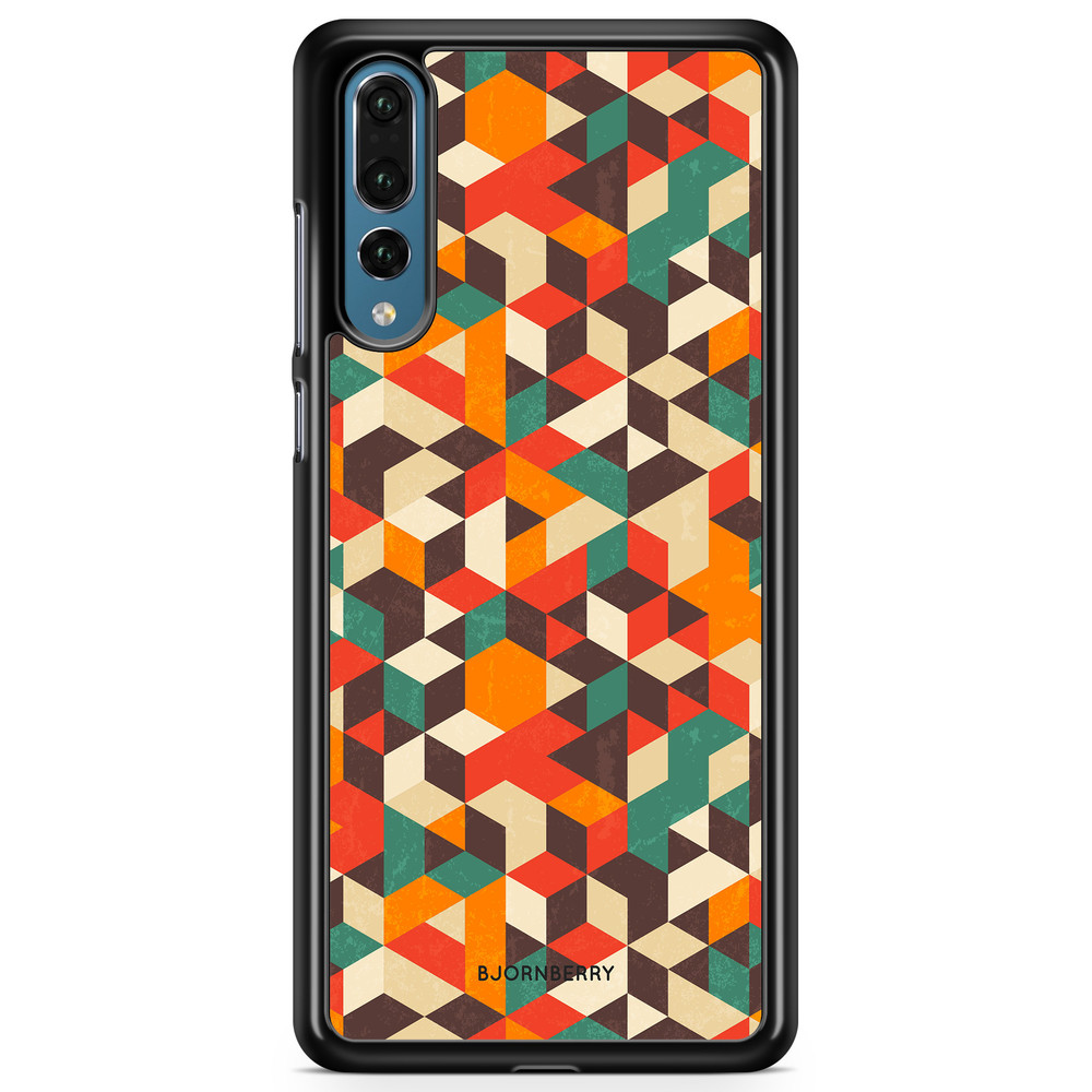 Huawei P20 Pro Case - Retro Geometric