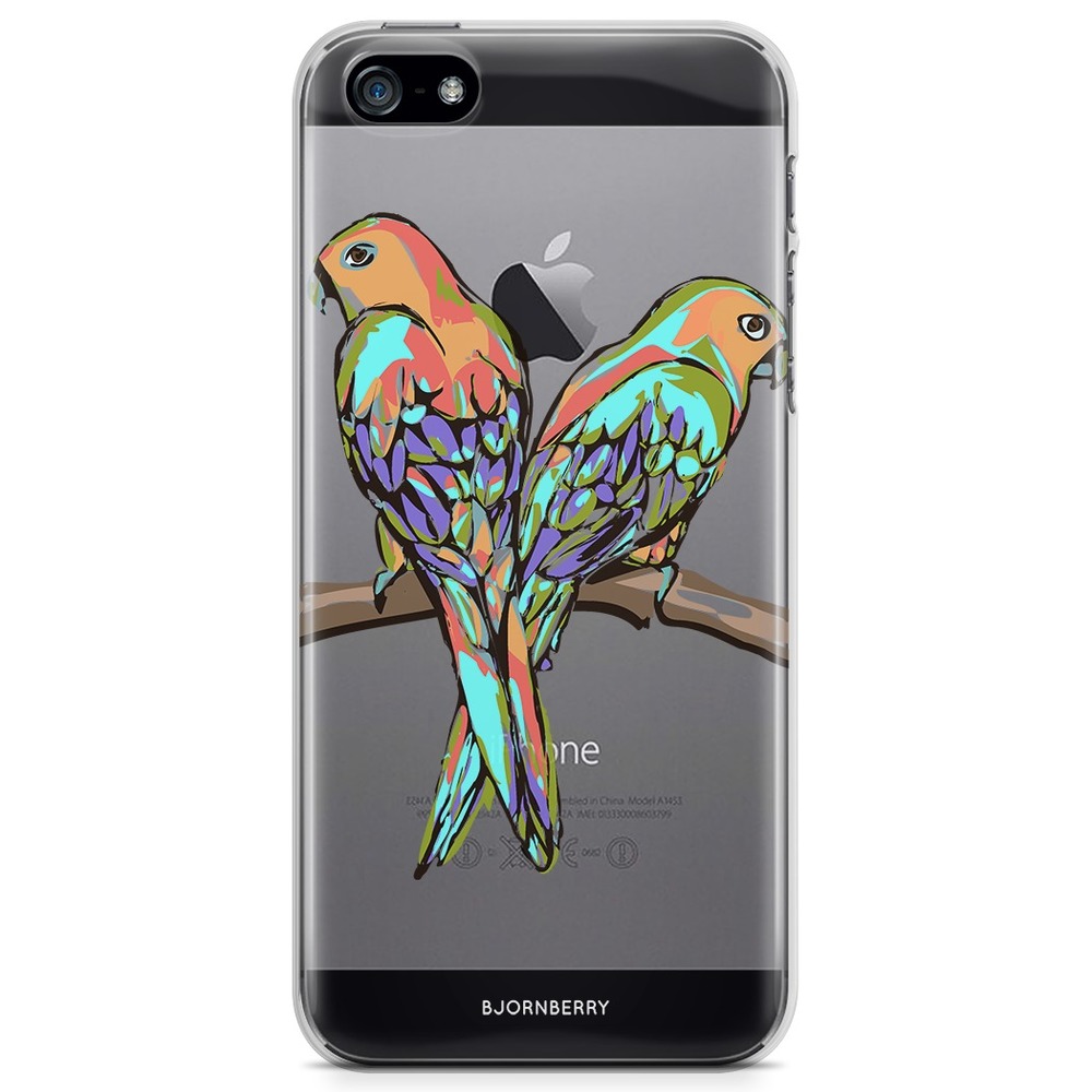iPhone 5/5S/SE (2016) TPU Case - Parrots