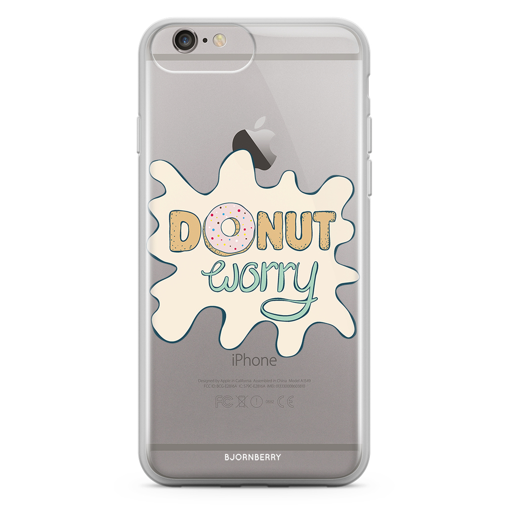 iPhone 6 Plus/6s Plus Fashion Case - Donut Worry