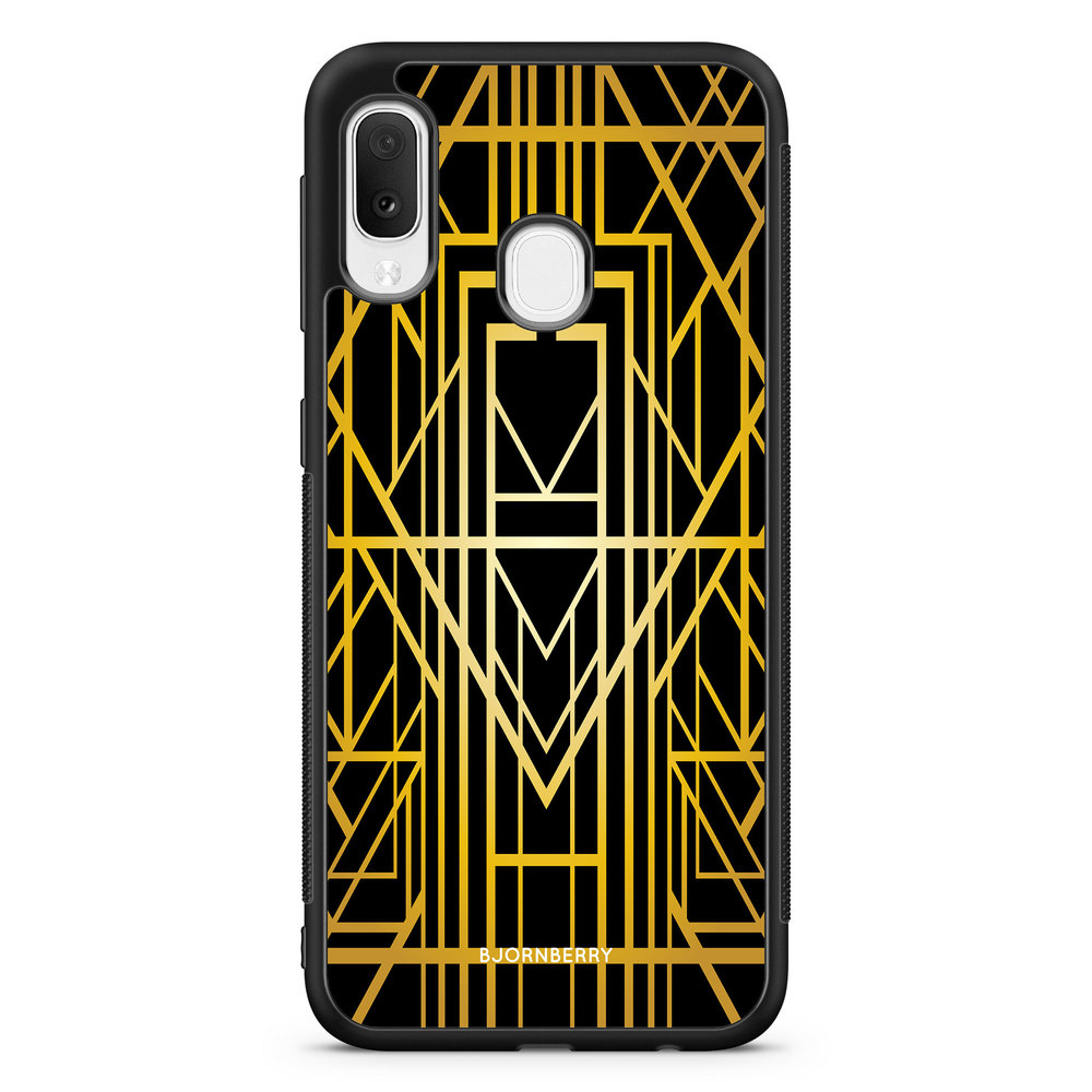Samsung Galaxy A20e Case - Golden Pattern