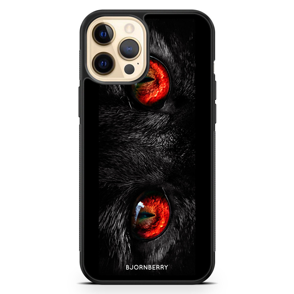 iPhone 12 Pro Max Case - Red Cat Eyes