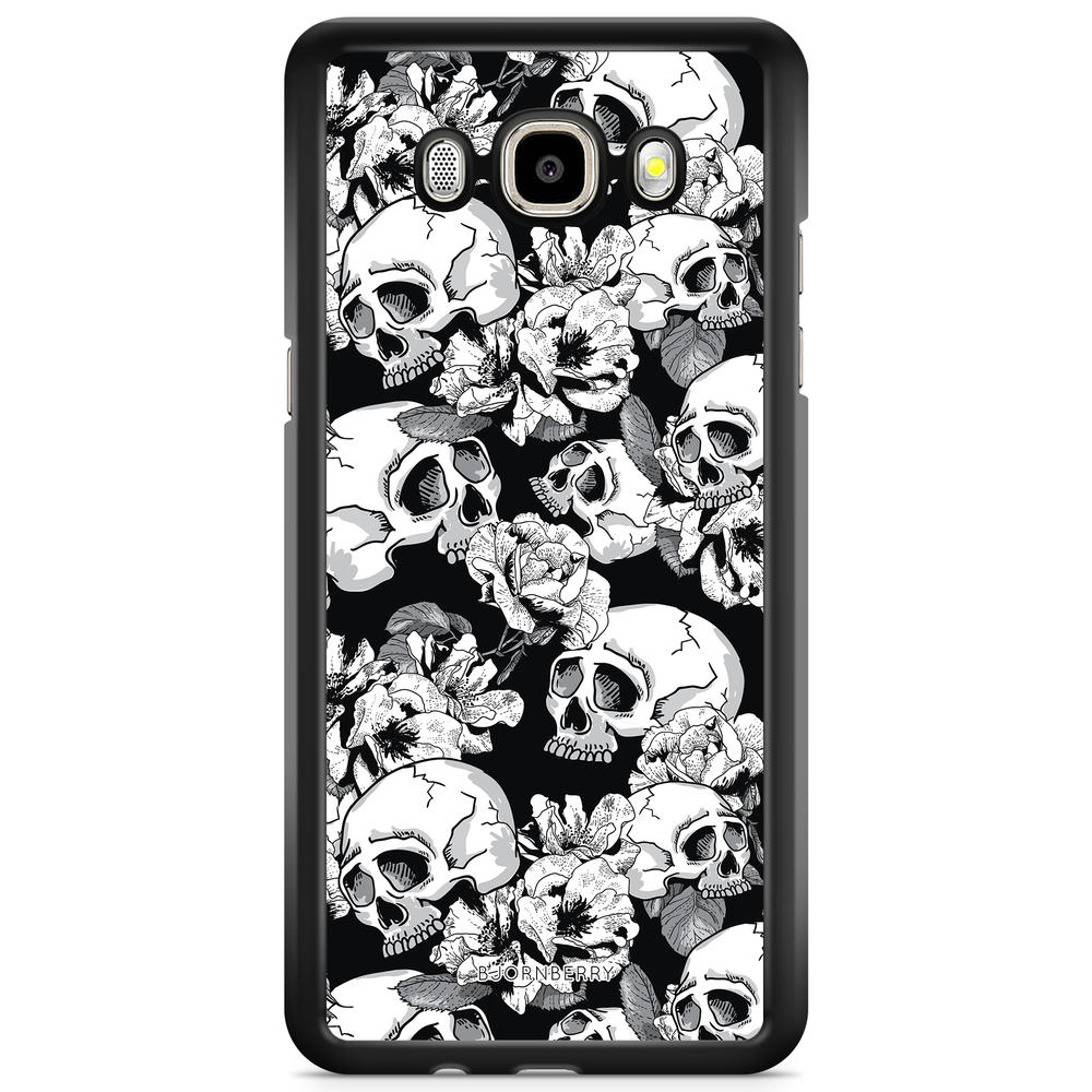 Samsung Galaxy J3 (2016) Case - Skull & Roses