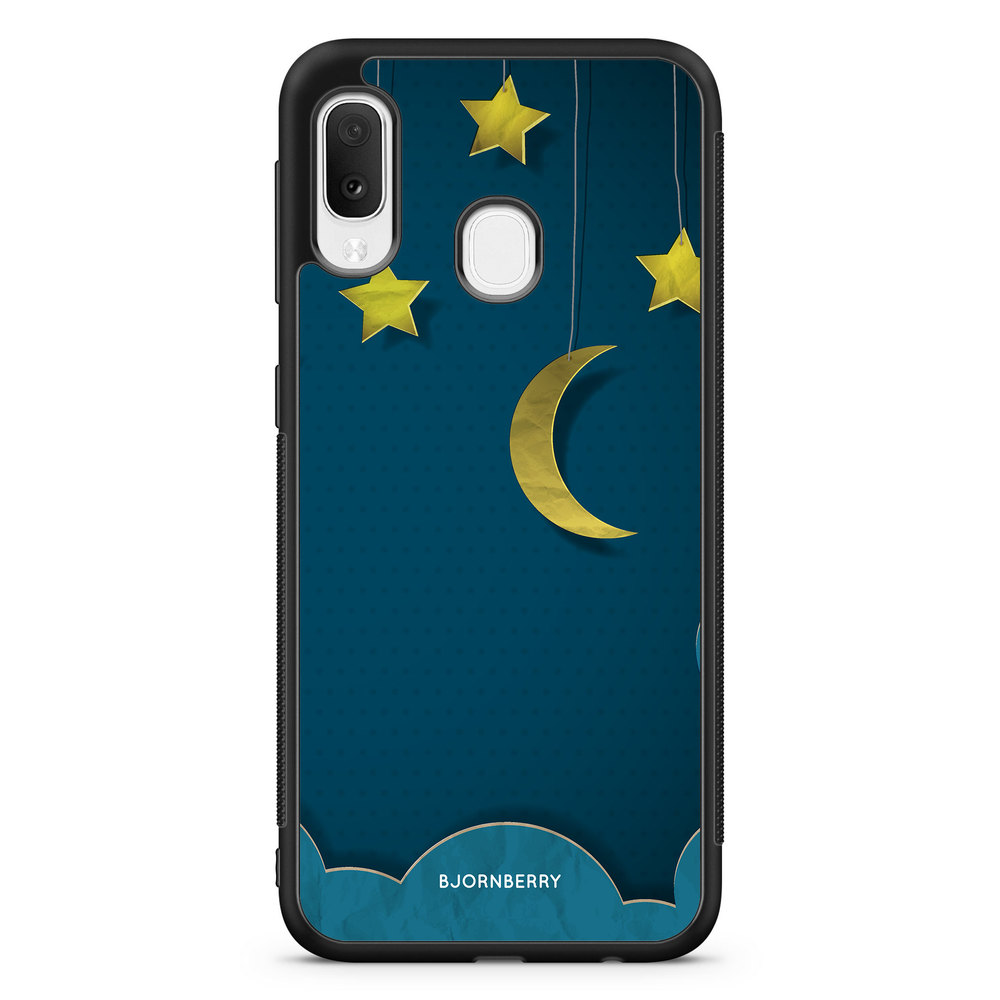 Samsung Galaxy A20e Case - Moon Stars