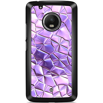 Motorola/Lenovo Moto G5 Case - Purple Crystal