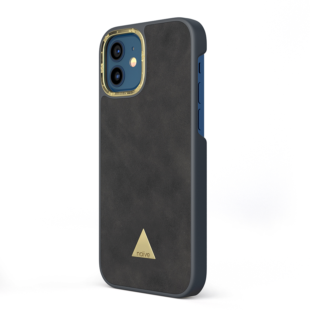 Naive iPhone 12 Mini Smooth Case - Grey - 2