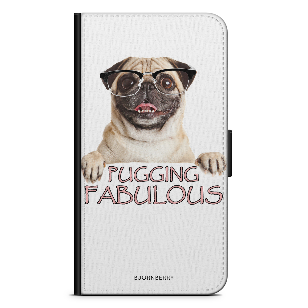 Samsung Galaxy S21 Ultra Plånboksfodral - Pugging Fabulous | Mobilskal & Mobilfodral BJORNBERRY