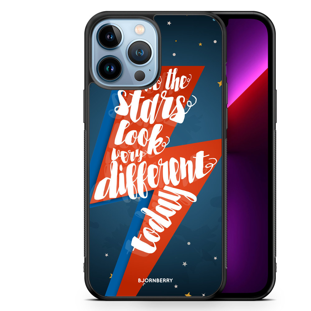 iPhone 13 Pro Max Case - Bowie text