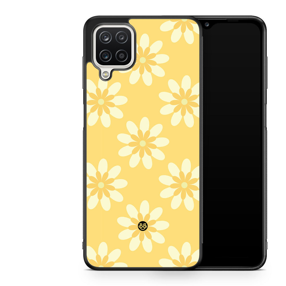Samsung Galaxy A12 Case - Spring - Yellow