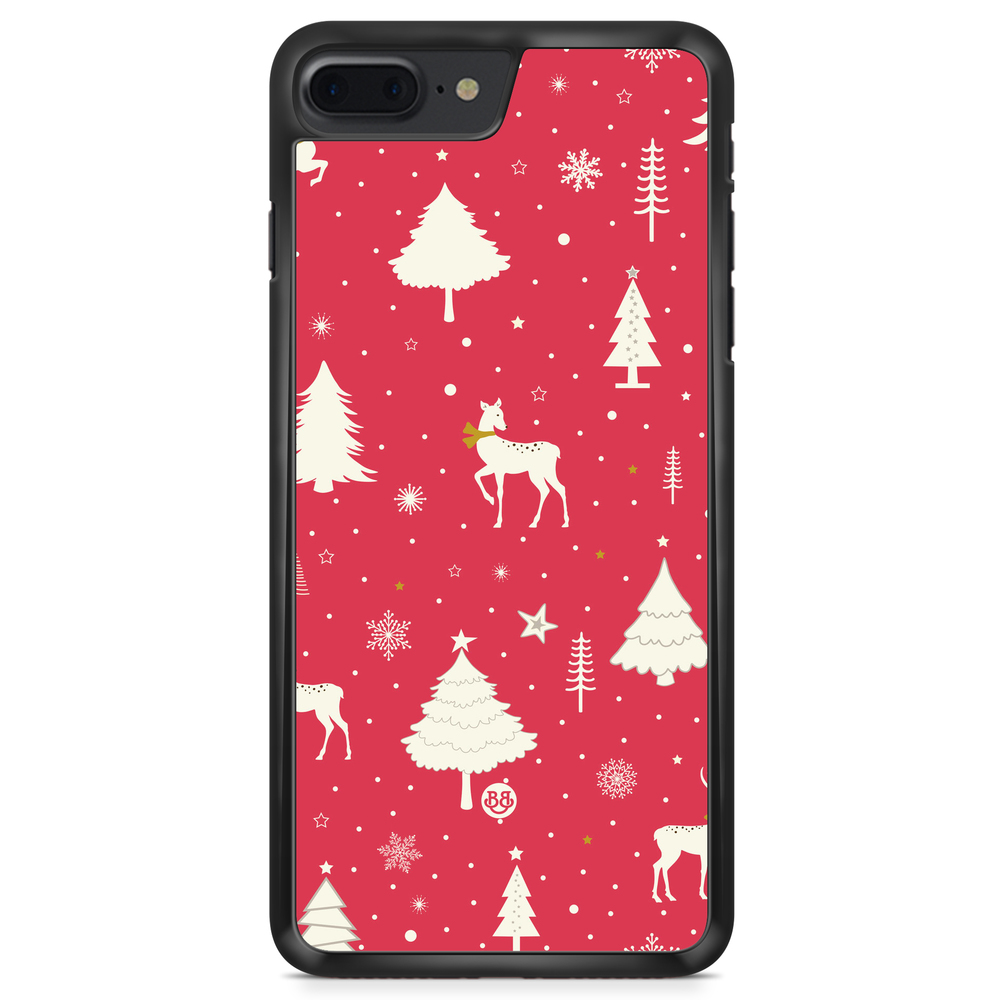 iPhone 8 Plus Case - Red Christmas