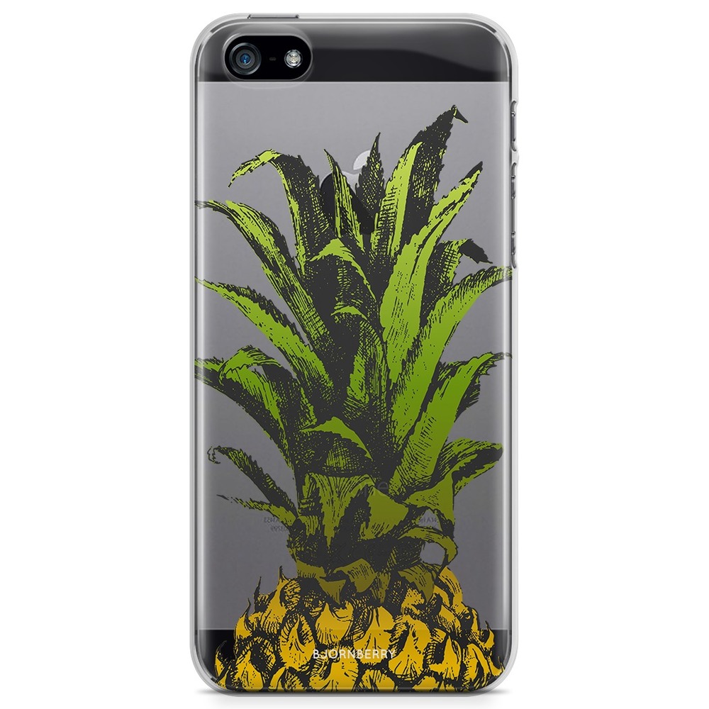 iPhone 5/5S/SE (2016) TPU Case - Pineapple Crown