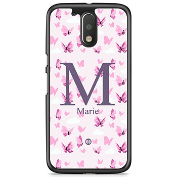 Moto G4/G4 Plus Case Custom - AWAKEN - Butterfly Pink