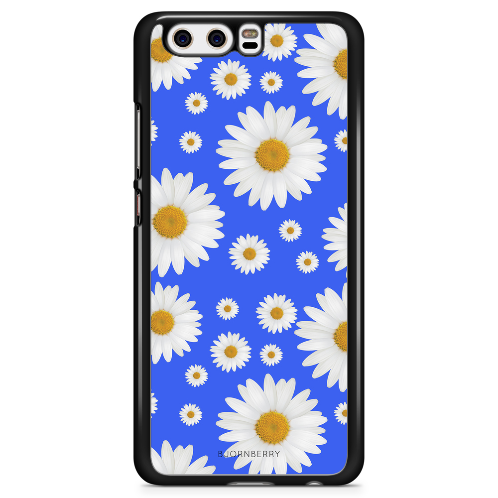 Huawei P10 Case - Blue Daisy Flowers