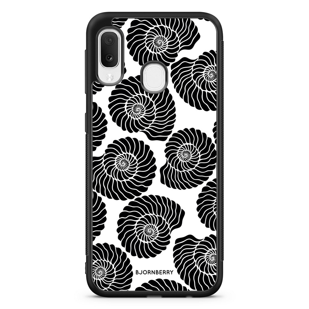Samsung Galaxy A20e Case - Seashell BW