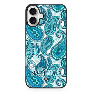 iPhone 16 Plus Custom Skal - Paisley Namn