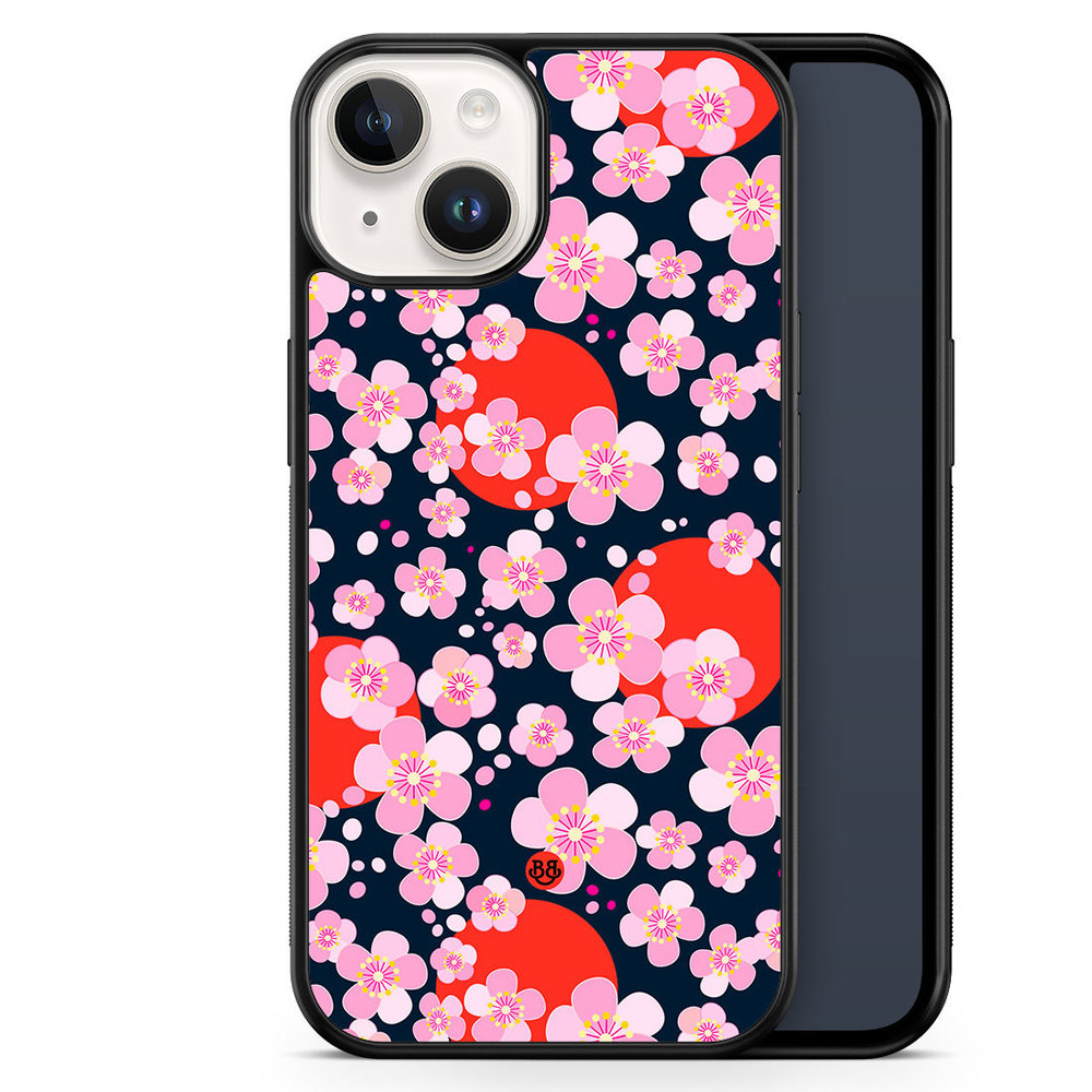 iPhone 14 Case - Japanese Flowers
