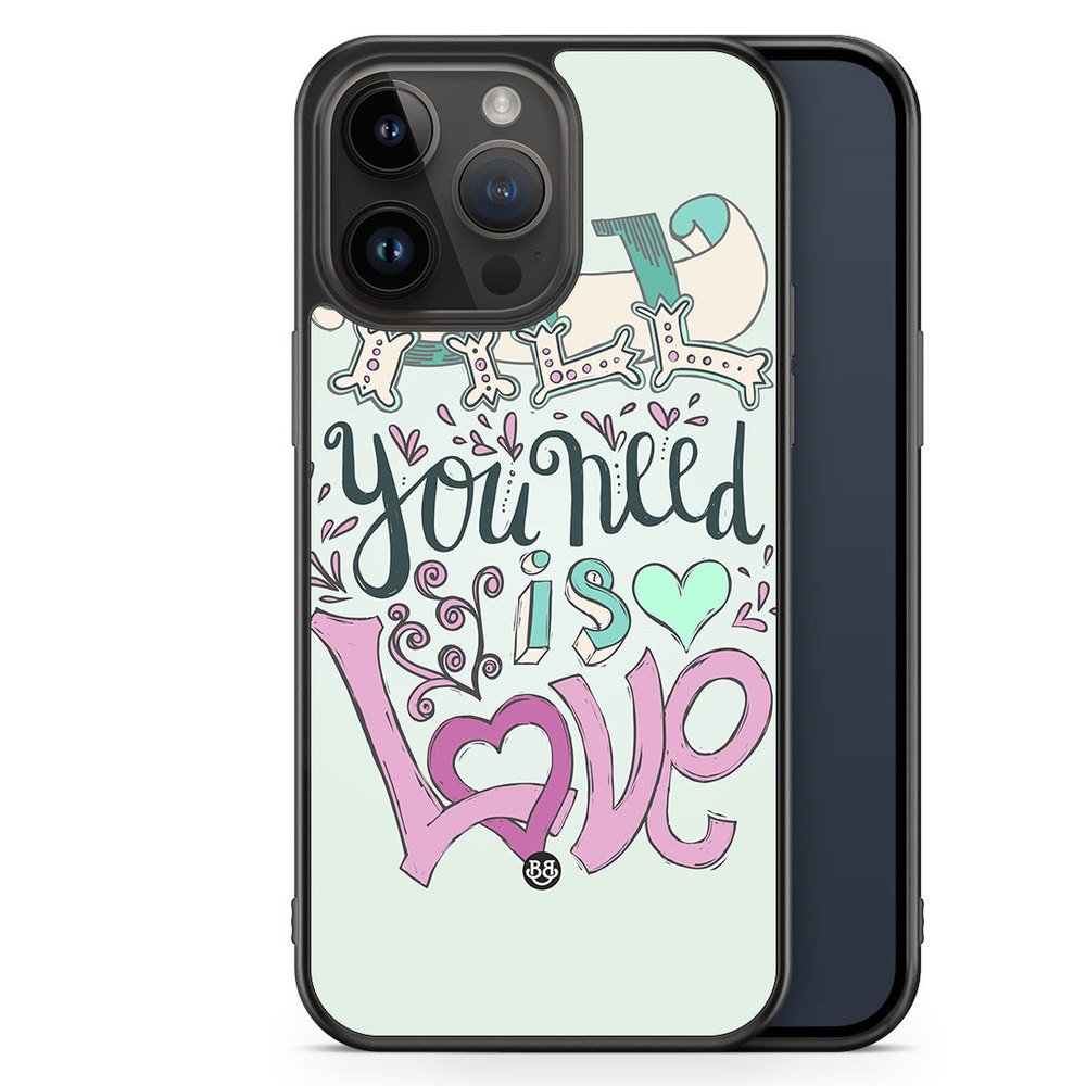 iPhone 14 Pro Max Case - All You Need Is Love