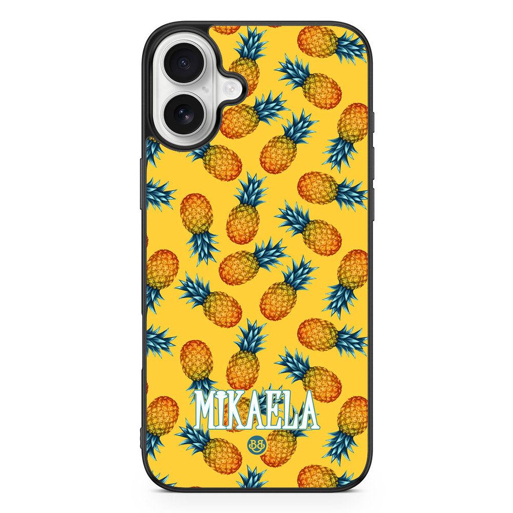 iPhone 16 Plus Custom Case - Pineapple Name