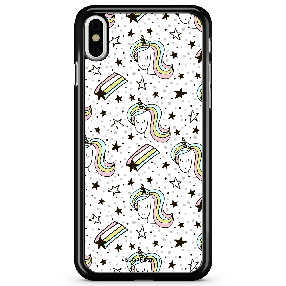 iPhone X / XS Case - Unicorn Pattern