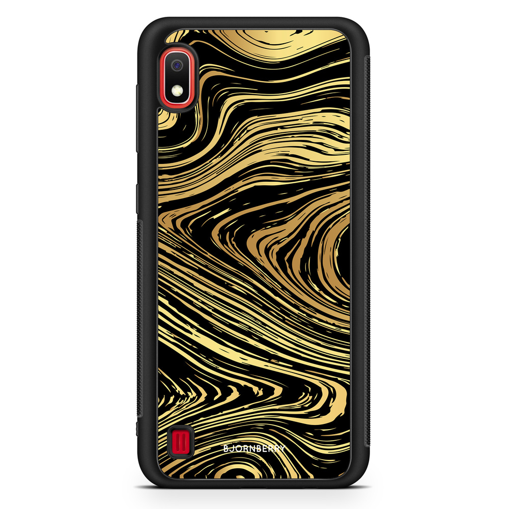 Samsung Galaxy A10 Case - Gold Marble