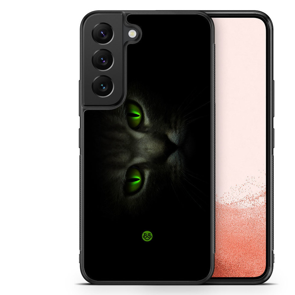 Samsung Galaxy S22 Plus 5G Case - Green Cat Eyes