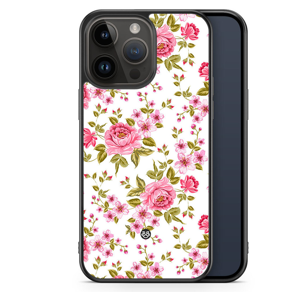 iPhone 14 Pro Max Case - Peony