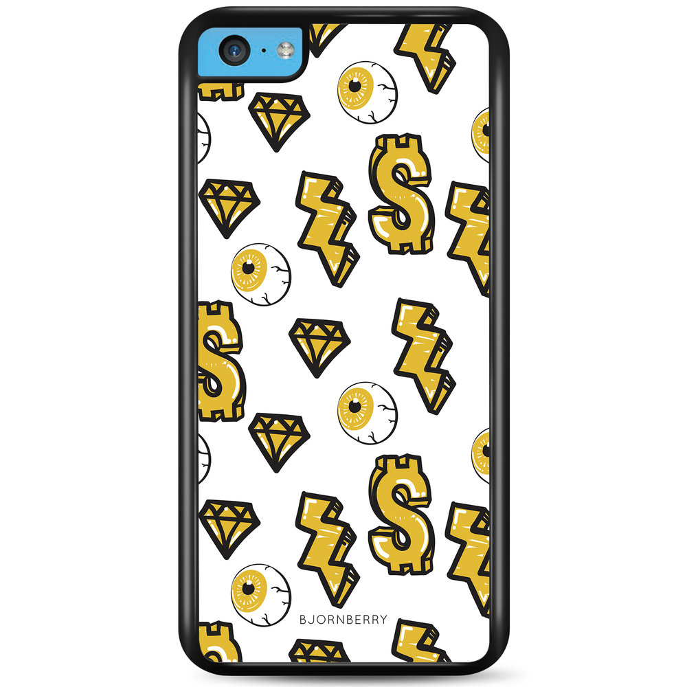 iPhone 5C Case - Dollar Pattern