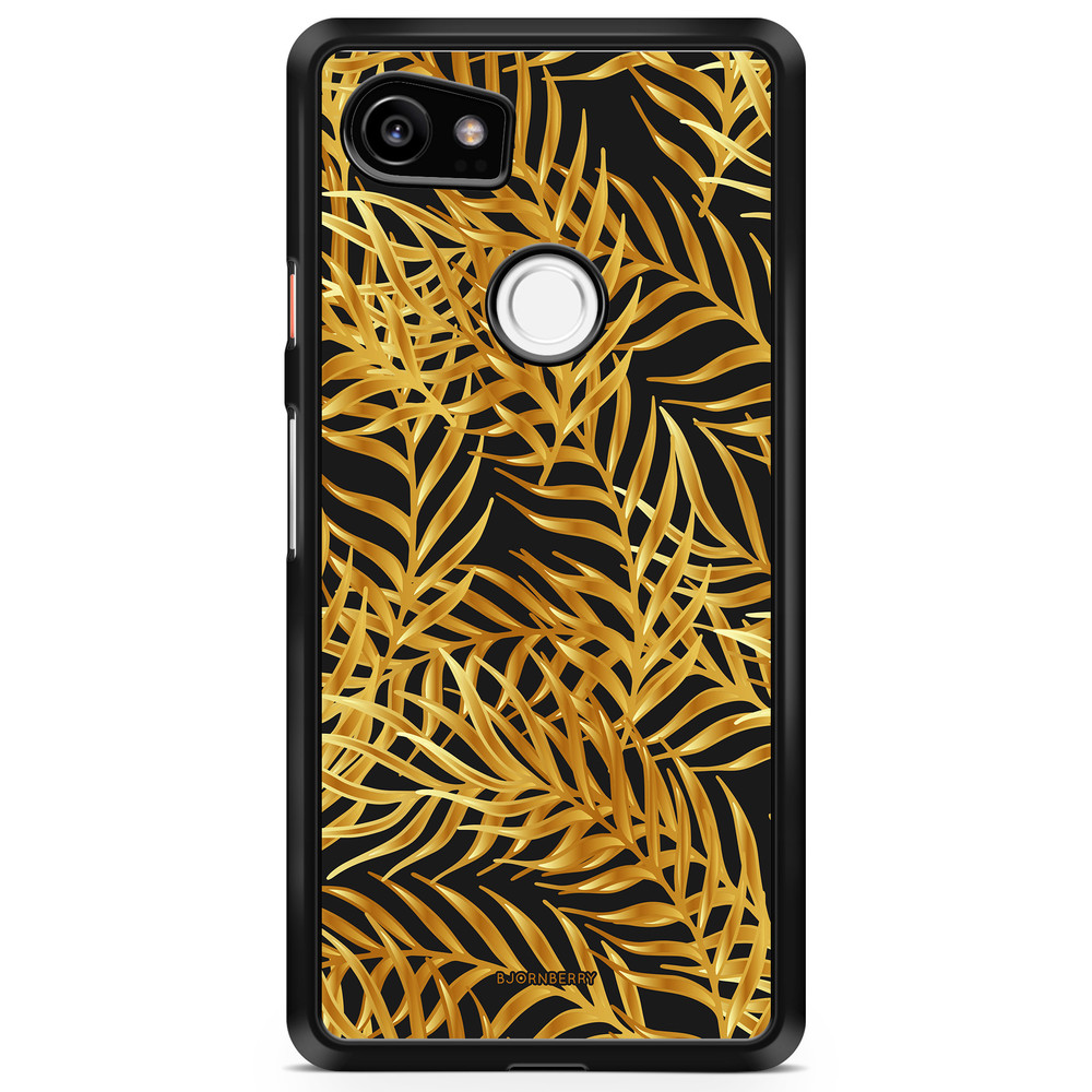 Google Pixel 2 XL Case - Gold Palm