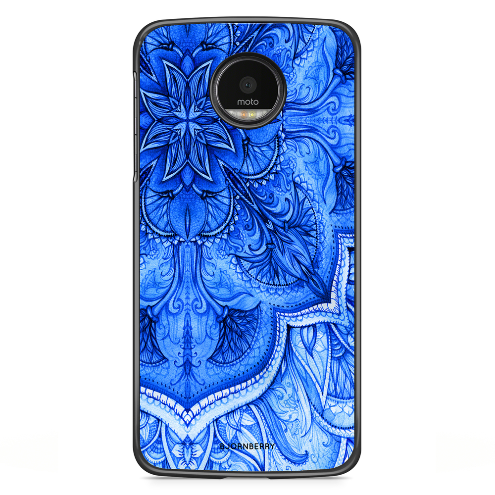 Motorola Moto G5S Plus Case - Blue Vintage