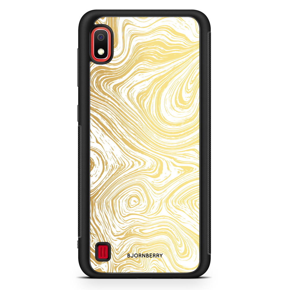 Samsung Galaxy A10 Case - Gold Marble