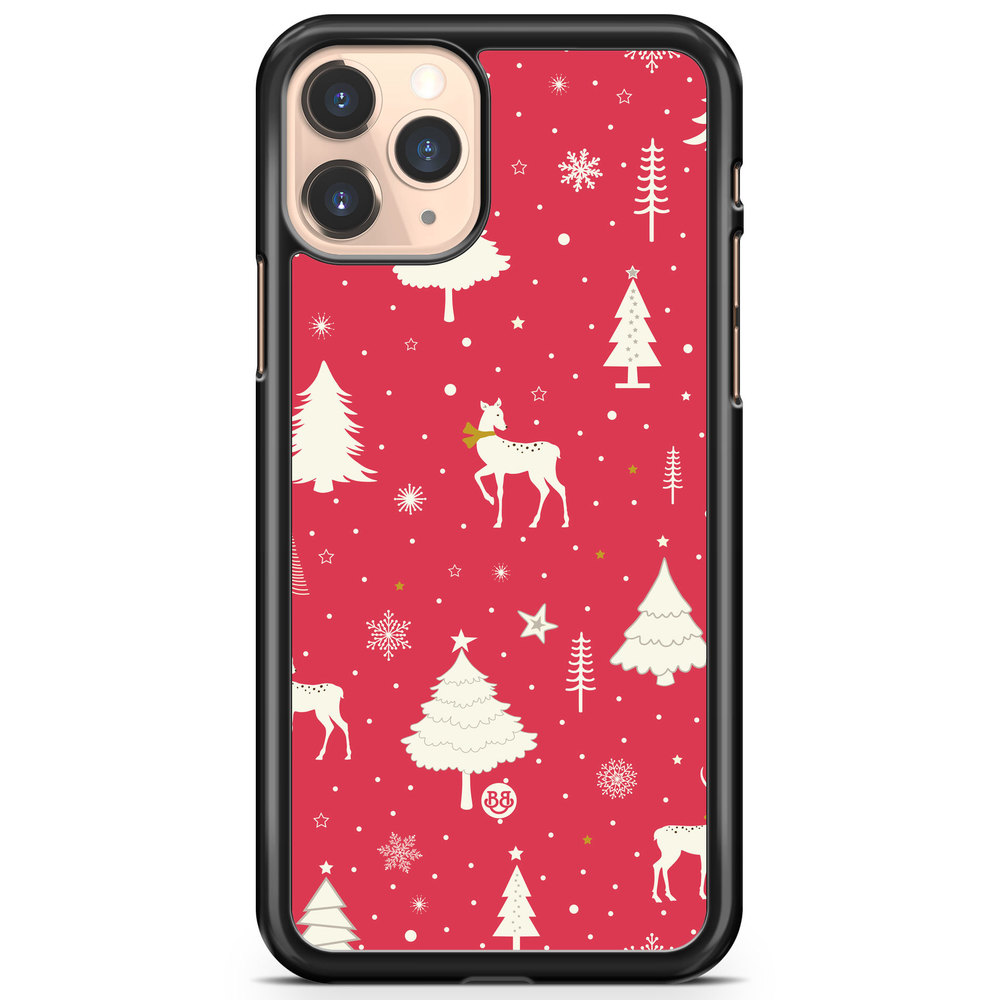 iPhone 11 Pro Max Case - Red Christmas