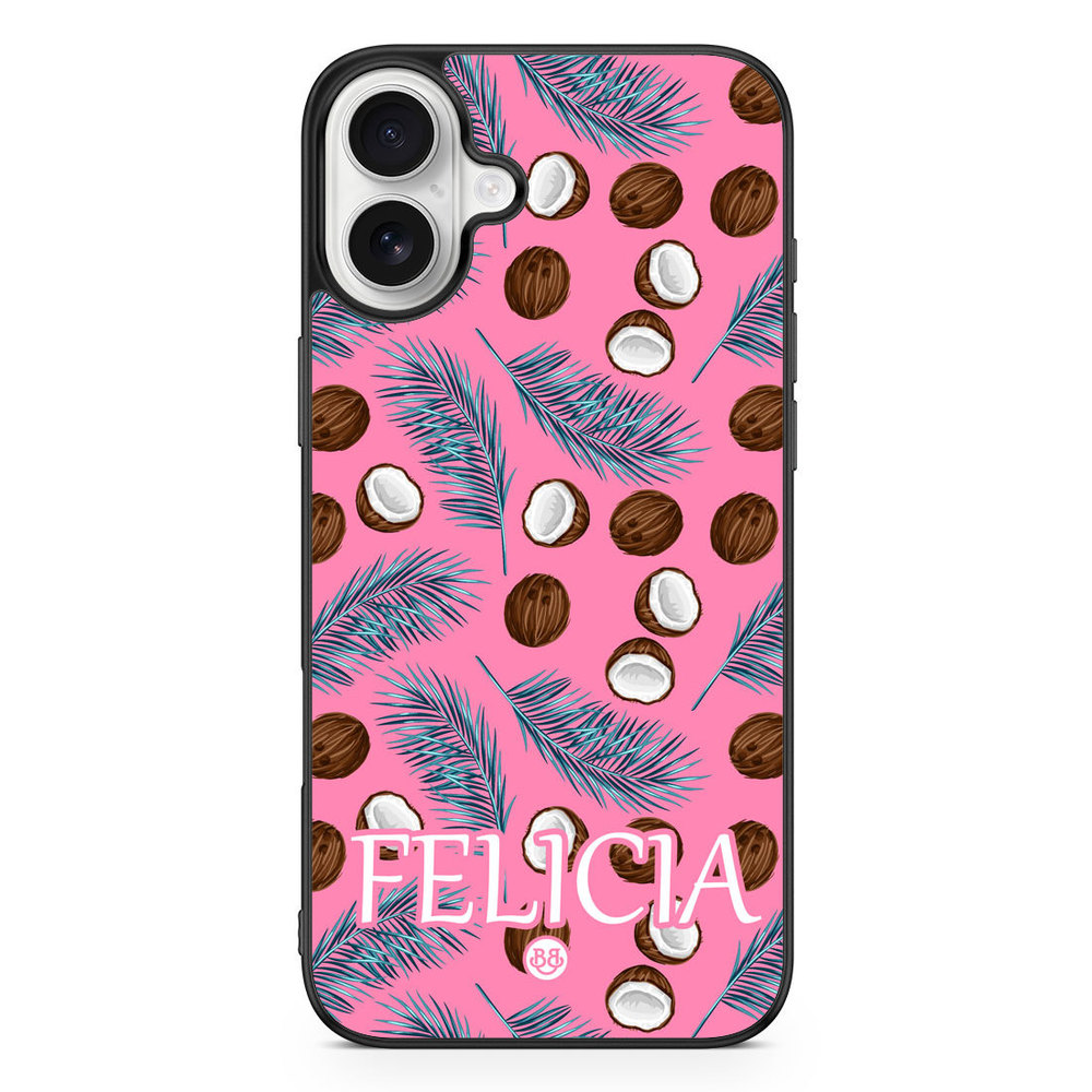 iPhone 16 Plus Custom Skal - Tropiskt Namn