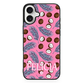 iPhone 16 Plus Custom Skal - Tropiskt Namn