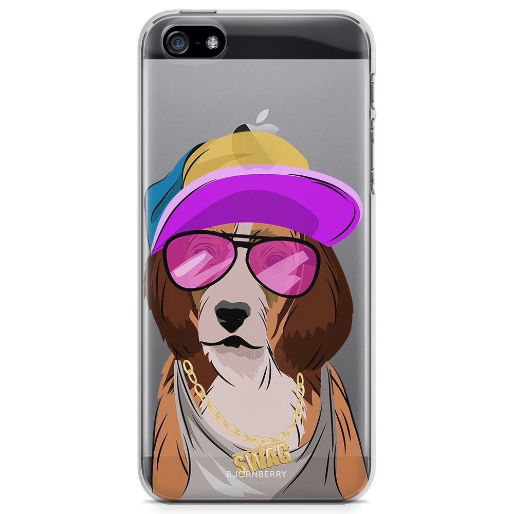 iPhone 5/5S/SE (2016) TPU Case - Swag Dog